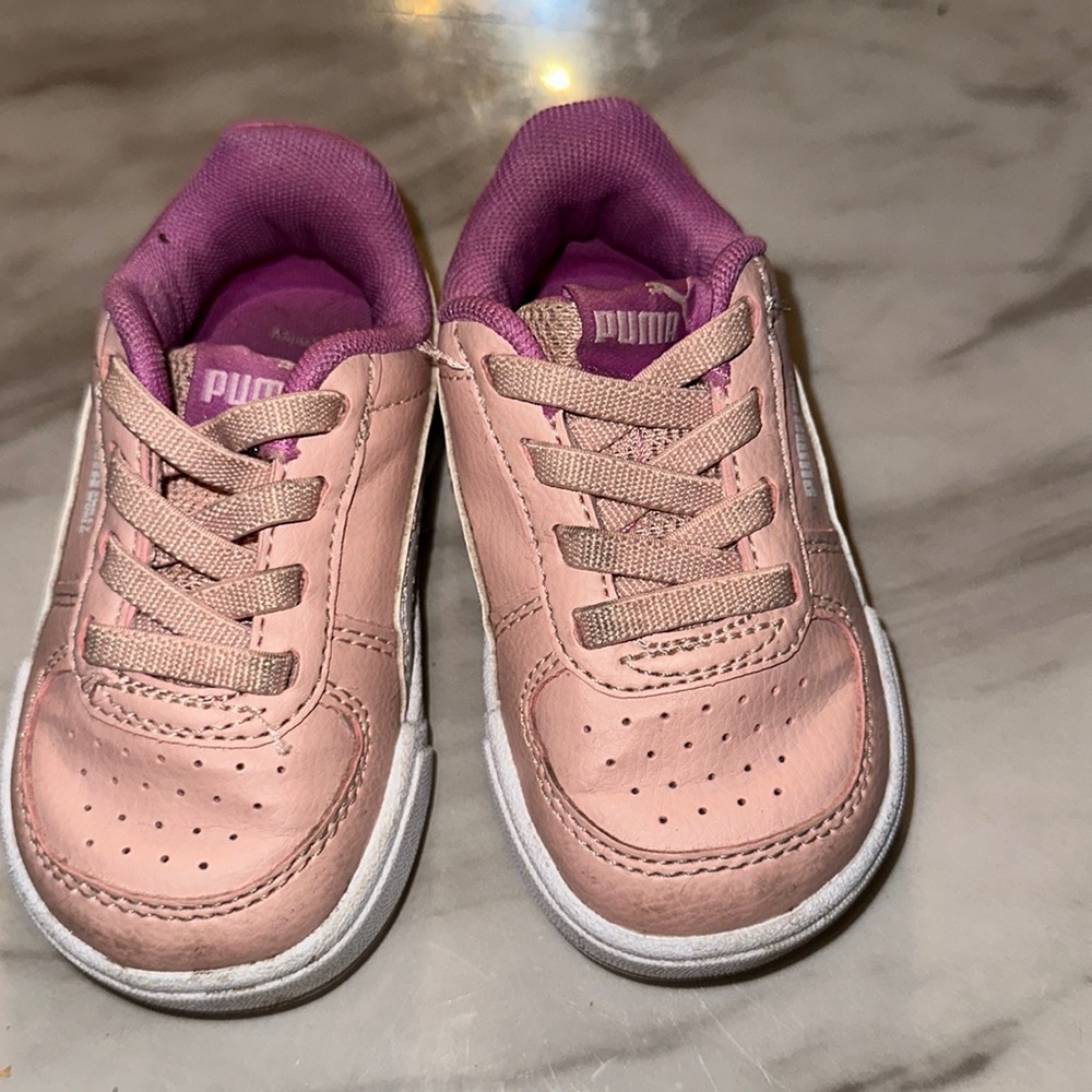 Used toddler size 4 Puma sneakers
